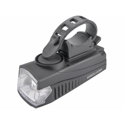 Extol - Світлодіодний акумуляторний ліхтарик з клаксоном для велосипеда LED/5W/1200 mAh/3,7V IPX4