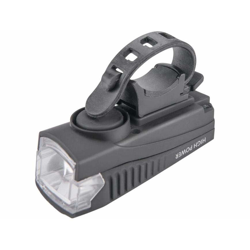 Extol - Світлодіодний акумуляторний ліхтарик з клаксоном для велосипеда LED/5W/1200 mAh/3,7V IPX4
