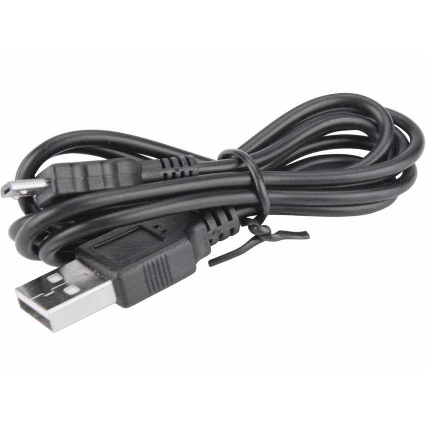 Extol - Світлодіодний акумуляторний ліхтарик з клаксоном для велосипеда LED/5W/1200 mAh/3,7V IPX4
