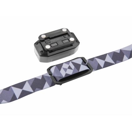 Extol - Світлодіодний акумуляторний налобний ліхтар з датчиком LED/1000 MAh/3,7V/3xAAA IPX4