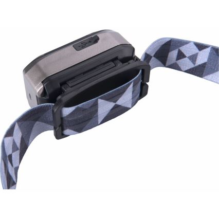 Extol - Світлодіодний акумуляторний налобний ліхтар з датчиком LED/1000 MAh/3,7V/3xAAA IPX4