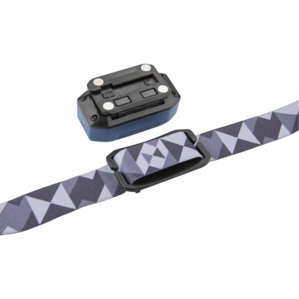 Extol - Світлодіодний акумуляторний налобний ліхтар з датчиком LED/1400 MAh/3,7V IPX4