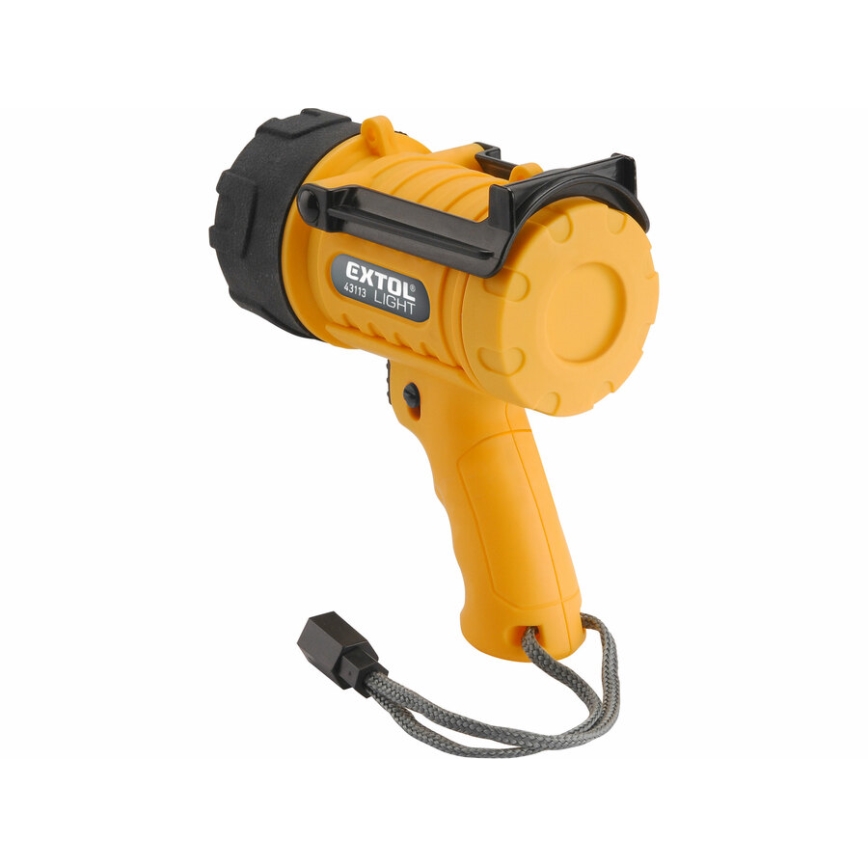 Extol - Світлодіодний ліхтар LED/5W/4xAA IP67 жовтий/чорний