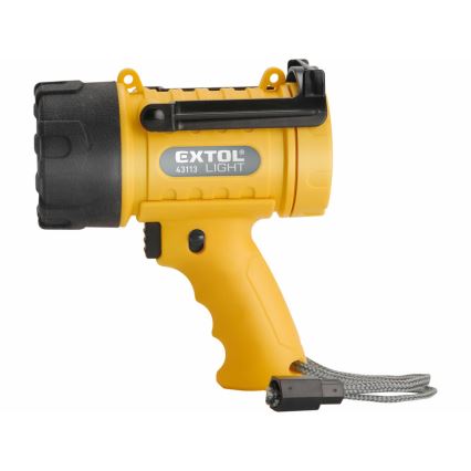 Extol - Світлодіодний ліхтар LED/5W/4xAA IP67 жовтий/чорний