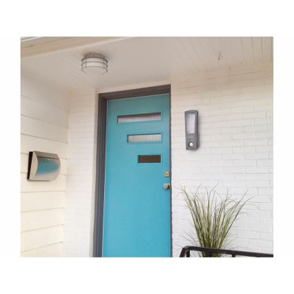 Extol - Світлодіодний вуличний настінний світильник з датчиком LED/15W/230V IP65