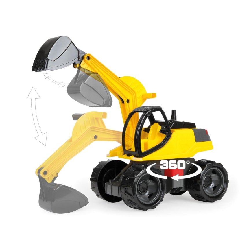 Экскаватор GIGA TRUCKS 62 см жёлтый/чёрный