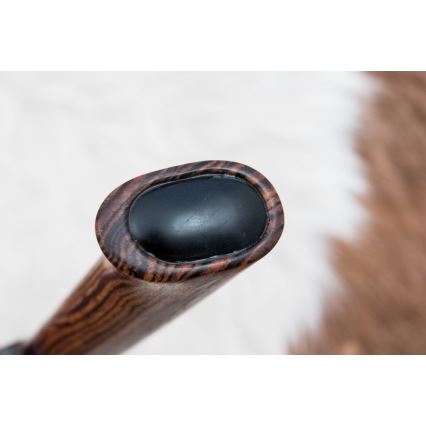 Ексклюзивний ніж з дамаської сталі 12 см бокоте/гебан (чорне дерево)