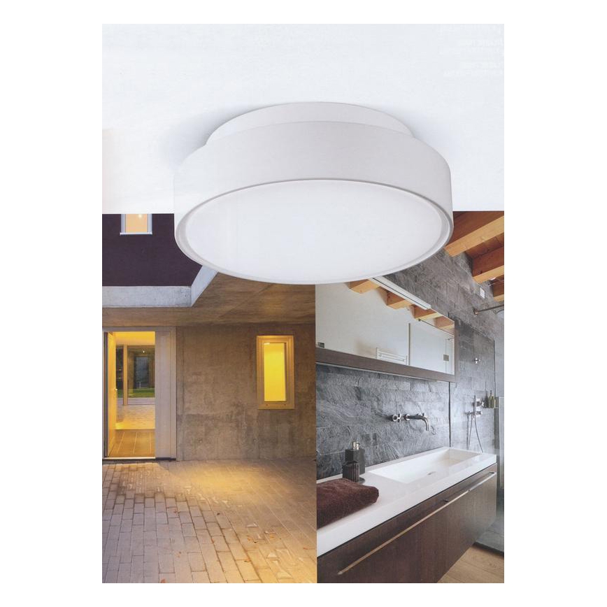 Fabas 3229/65/102 - Робоче світло HATTON 2xE27/30W/230V IP65