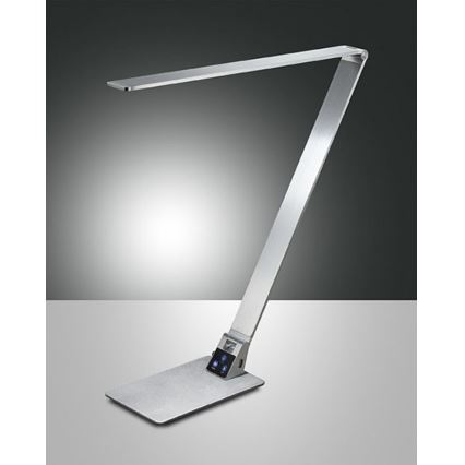Fabas 3265/30/212 - Настільна LED лампа з регулюванням яскравості WASP LED/12W/230V 3000/4000/5000K матовий хром