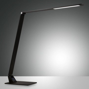 Fabas Luce 3265-30-101 - Світлодіодна регульована настільна лампа WASP LED/12W/230V 3000/4000/5000K чорна