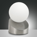 Fabas Luce 3360-30-178 - Светодиодная сенсорная настольная лампа с диммером GRAVITY LED/5W/230V матовый хром