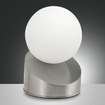 Fabas Luce 3360-30-178 - Світлодіодна сенсорна регульована настільна лампа GRAVITY LED/5W/230V матовий хром