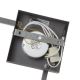 Fabas Luce 3394-21-282 - Світлодіодний стельовий світильник з регулюванням яскравості BARD LED/22W/230V 3000K антрацит