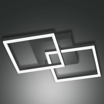 Fabas Luce 3394-22-282 - Светодиодный потолочный светильник с регулированием яркости BARD LED/39W/230V 3000K антрацит