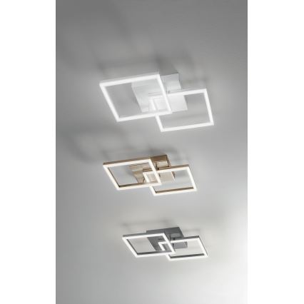Fabas Luce 3394-22-282 - Світлодіодний стельовий світильник з регулюванням яскравості BARD LED/39W/230V 3000K антрацит
