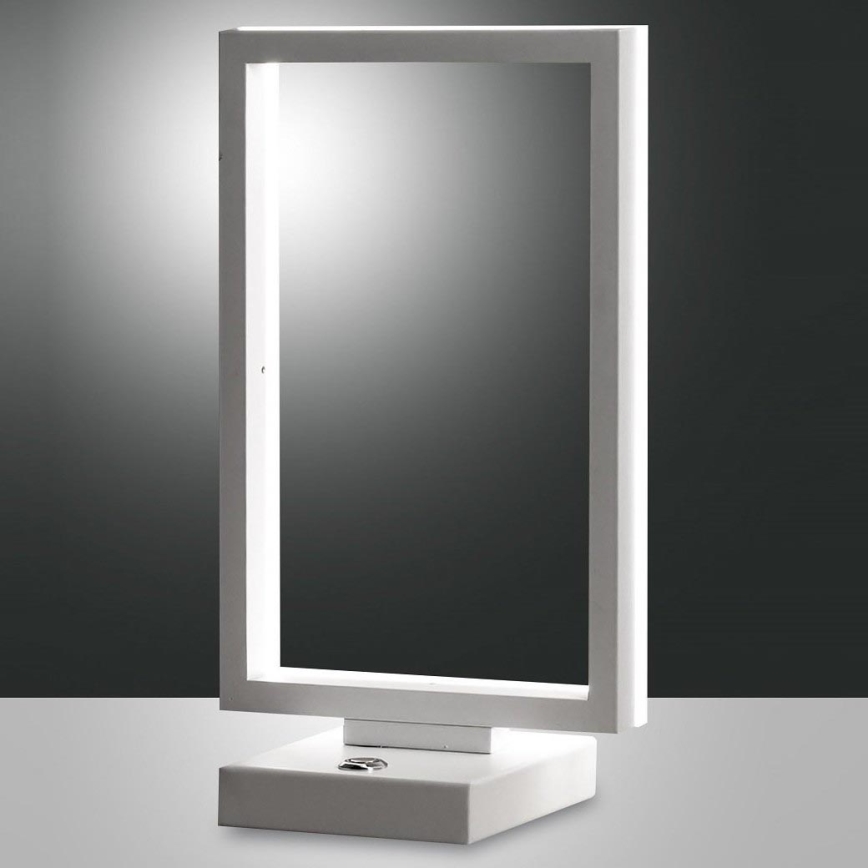 Fabas Luce 3394-30-102 - Светодиодная настольная лампа с регулированием яркости BARD LED/15W/230V белый