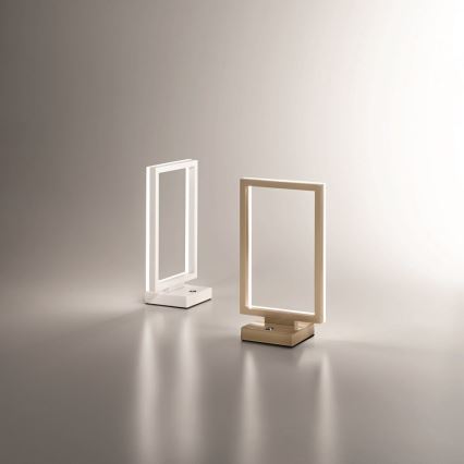 Fabas Luce 3394-30-102 - Светодиодная настольная лампа с регулированием яркости BARD LED/15W/230V белый