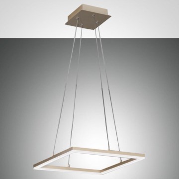 Fabas Luce 3394-40-225 - Светодиодная подвесная люстра с регулированием яркости BARD LED/39W/230V золотистый