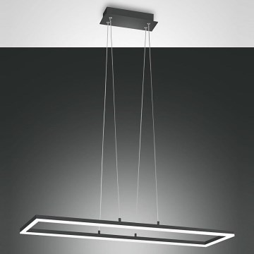 Fabas Luce 3394-45-282 - Светодиодная подвесная люстра с регулированием яркости BARD LED/52W/230V 3000K антрацит
