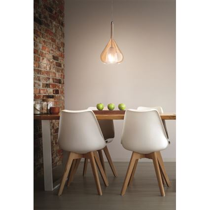 Fabas Luce 3481-40-125 - Підвісна люстра LILA 1xE27/40W/230V золотий