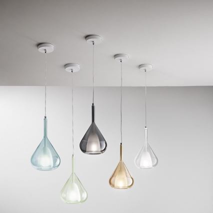 Fabas Luce 3481-40-125 - Підвісна люстра LILA 1xE27/40W/230V золотий