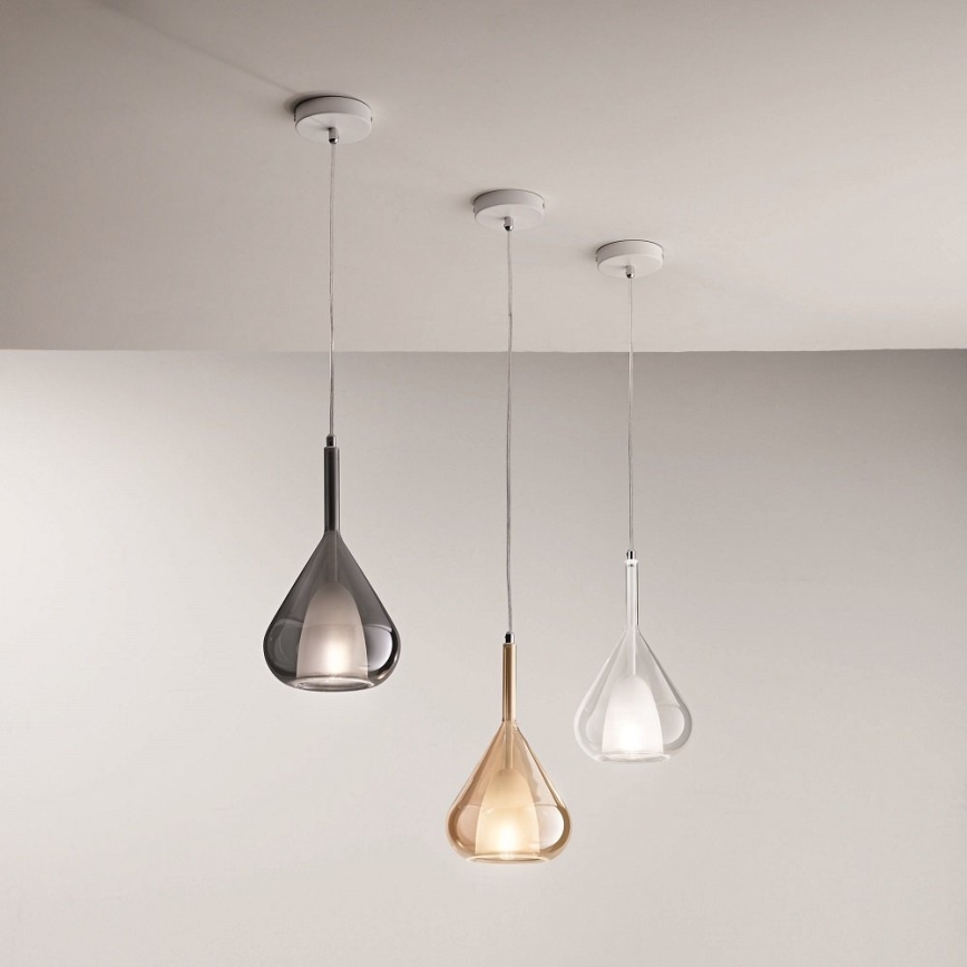 Fabas Luce 3481-40-125 - Підвісна люстра LILA 1xE27/40W/230V золотий