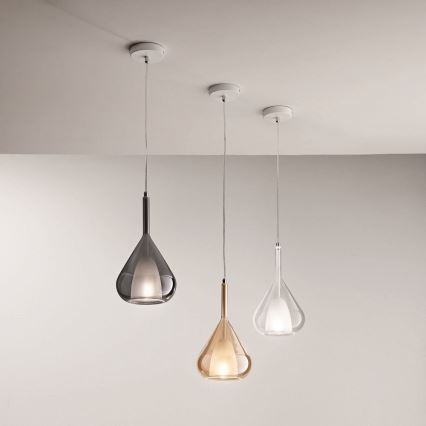 Fabas Luce 3481-40-125 - Подвесная люстра LILA 1xE27/40W/230V золотистый