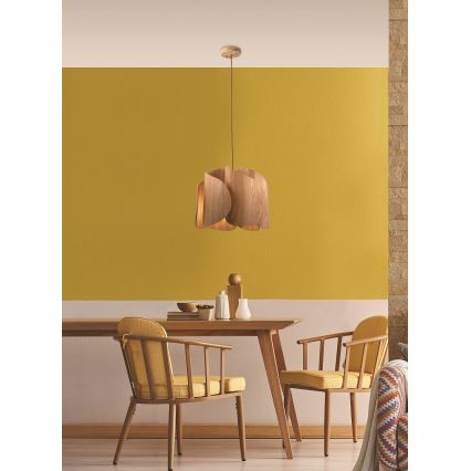 Fabas Luce 3672-40-132 - Підвісна люстра PEVERO 1xE27/40W/230V дерево