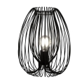 Fabas Luce 3677-34-101 - Настільна лампа CAMP 1xE27/40W/230V чорний
