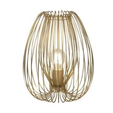 Fabas Luce 3677-34-225 - Настільна лампа CAMP 1xE27/40W/230V золотий