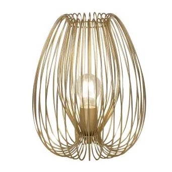 Fabas Luce 3677-34-225 - Настольная лампа CAMP 1xE27/40W/230V золотая