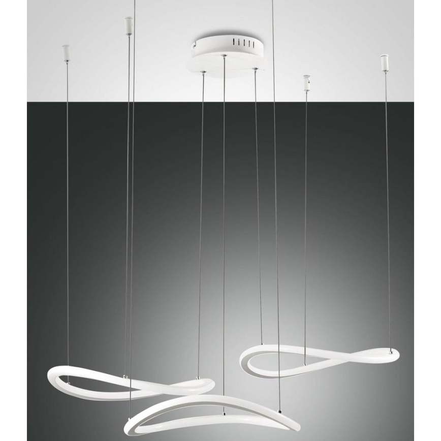 Fabas Luce 3711-47-102 - Світлодіодна підвісна люстра TIRRENO LED/50W/230V