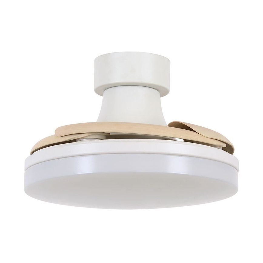 FANAWAY 210664 - Светодиодный потолочный вентилятор с регулированием яркости ORBIT LED/25W/230V бежевый/белый + дистанционное управление