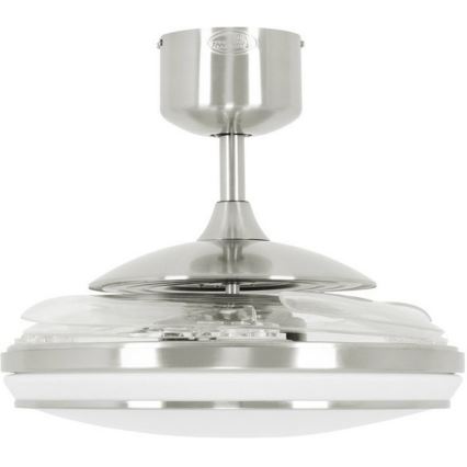 FANAWAY 211036 - Светодиодный потолочный вентилятор EVO1 LED/40W/230V матовый хром + дистанционное управление