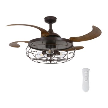 FANAWAY 212921 - LED Стельовий вентилятор INDUSTRI 3xE27/4W/230V