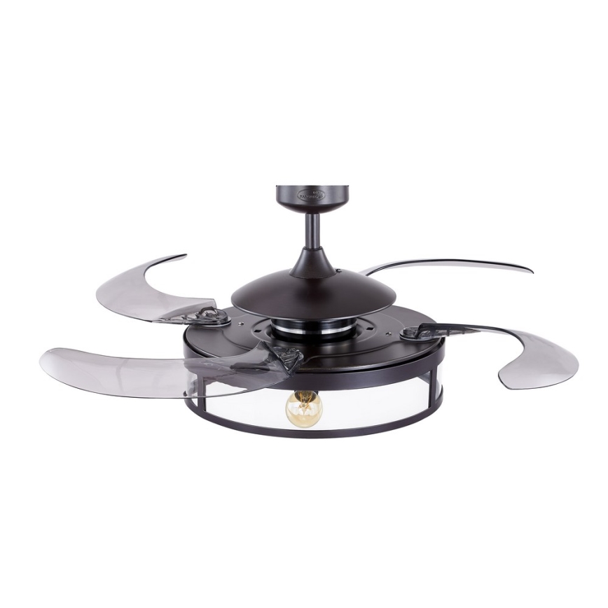 FANAWAY 212927 - Светодиодный потолочный вентилятор CLASSIC 3xE27/4W/230V черный + дистанционное управление