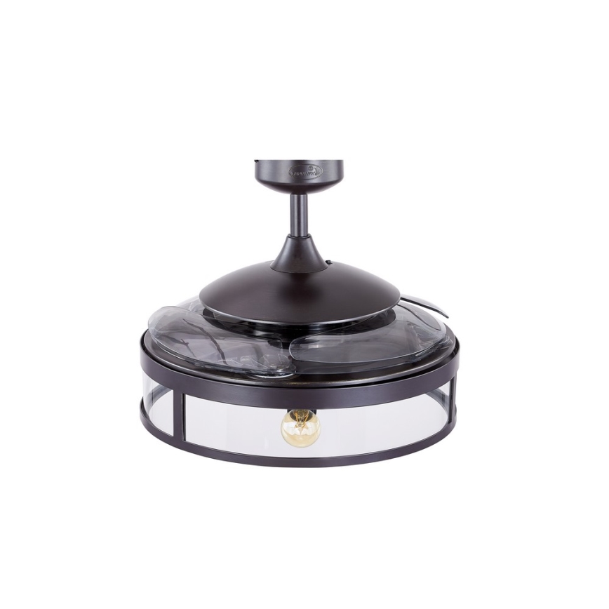 FANAWAY 212927 - Светодиодный потолочный вентилятор CLASSIC 3xE27/4W/230V черный + дистанционное управление
