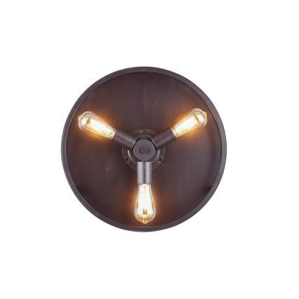 FANAWAY 212927 - Светодиодный потолочный вентилятор CLASSIC 3xE27/4W/230V черный + дистанционное управление