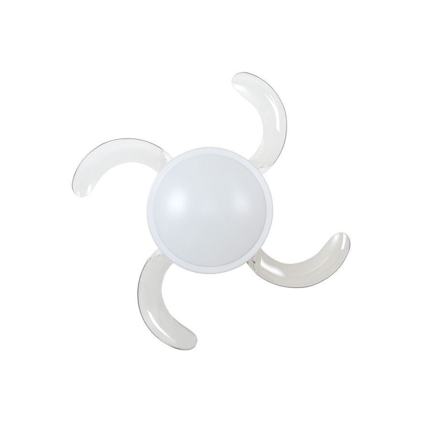 FANAWAY 212982 - Потолочный вентилятор EVORA 2xE27/20W/230V блестящий хром + дистанционное управление