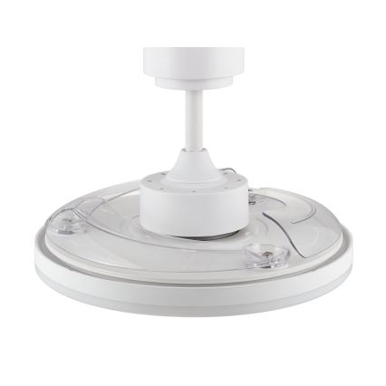 FANAWAY 21612949 - Светодиодный регулируемый потолочный вентилятор STROLL LED/30W/230V 2700/3500/5000K диаметр 106 см белый/прозрачный + пульт дистанционного управления