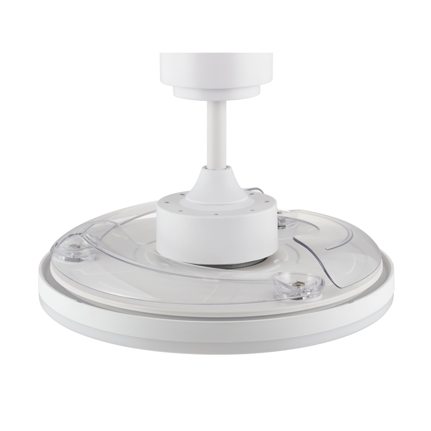 FANAWAY 21612949 - Светодиодный регулируемый потолочный вентилятор STROLL LED/30W/230V 2700/3500/5000K диаметр 106 см белый/прозрачный + пульт дистанционного управления