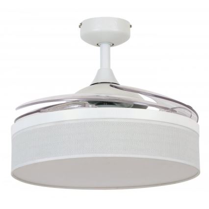 FANAWAY 511030 - Світлодіодний стельовий вентилятор FRASER 3xE27/20W/230V білий + пульт дистанційного керування