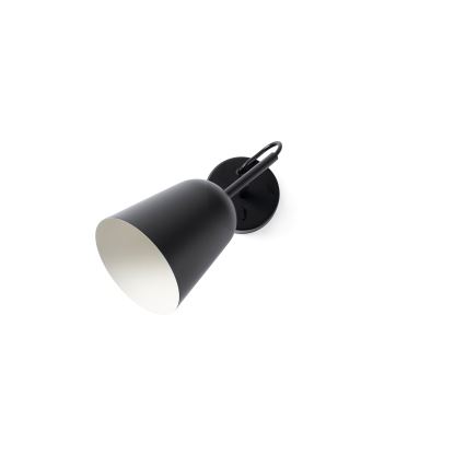 FARO 28257 - Настінна лампа STUDIO 1xE14/8W/230V чорний