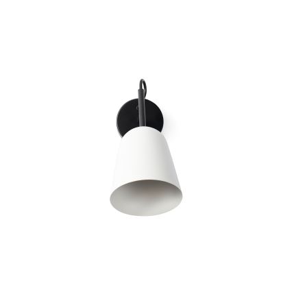 FARO 28258 - Настінна лампа STUDIO 1xE14/8W/230V білий/чорний