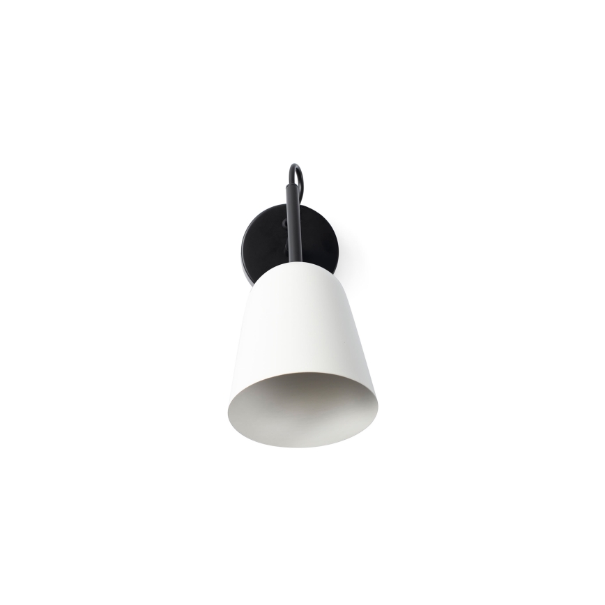 FARO 28258 - Настінна лампа STUDIO 1xE14/8W/230V білий/чорний