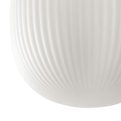 FARO 28300 - Підвісна люстра ISABELLE 1xE27/15W/230V діаметр 31 см білий