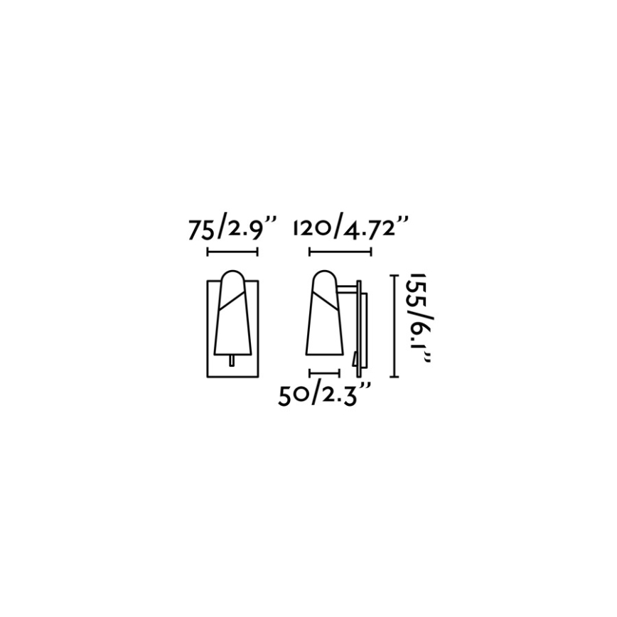 FARO 29040 - Світлодіодний настінний точковий світильник LAO LED/4W/230V білий