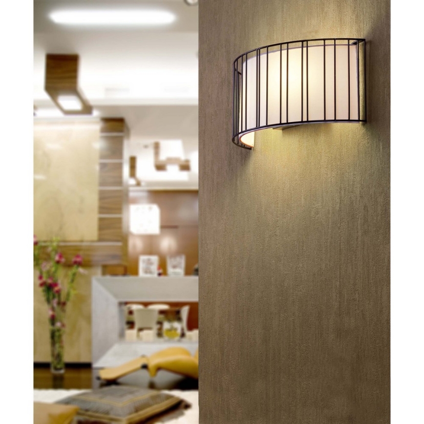 FARO 29310 - Настінний світильник LINDA 2xE27/15W/100-240V