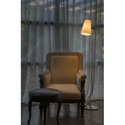 FARO 29998 - Торшер LUPE 1xE27/20W/230V блестящий хром