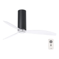 FARO 32036 - Потолочный вентилятор TUBE FAN черный/прозрачный диаметр 128 см + дистанционное управление